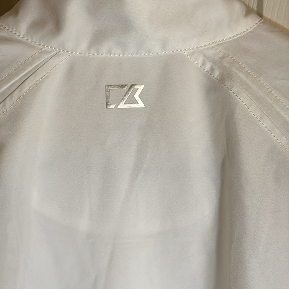 CUTTER AND BUCK BALTIMORE RAVENS WOMENS GREY CHARTER ECO LIGHT WEIGHT JACKET - Picture 6 of 8